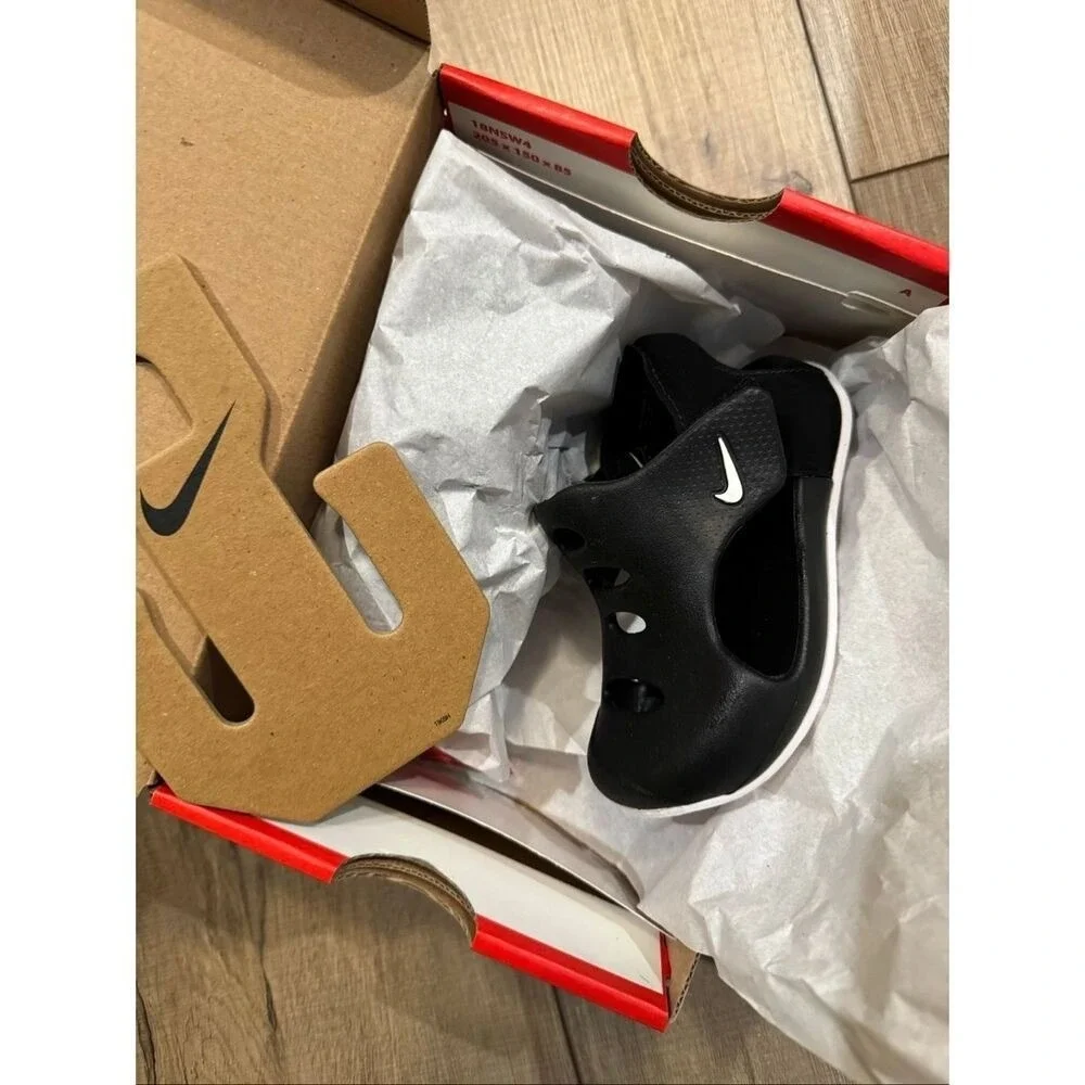 Nike Kids‎ Sunray Protect 3 Sandals Black/White SZ 6C 6 Brand New Toddler